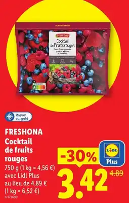 Lidl FRESHONA Cocktail de fruits rouges offre
