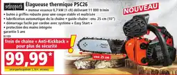 Norma scheppach Élagueuse thermique PSC26 offre