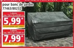 Norma pour banc de jardin offre