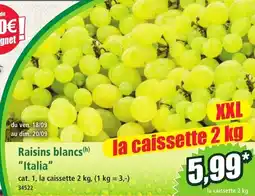 Norma Italia Raisins blancs offre