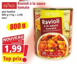 Norma MEINE RÄHLEIT Ravioli à la sauce tomate offre