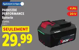 Lidl PARKSIDE Batterie offre
