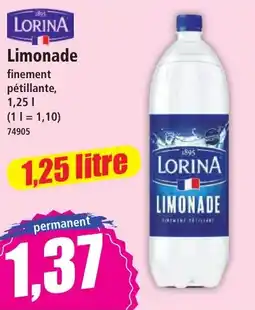 Norma LORINA Limonade offre