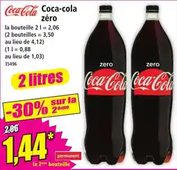 Norma Coca-Cola zéro offre