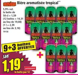 Norma COMPANEROS Bière aromatisée tropical offre