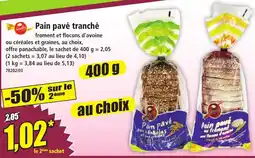 Norma Sorebys Pain pavé tranché offre