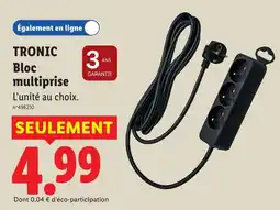 Lidl TRONIC Bloc multiprise offre