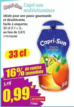 Norma Capri-Sun multivitamines offre