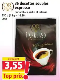 Norma OR BRUN expresso offre