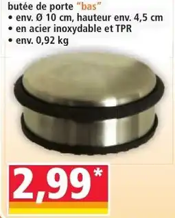 Norma butée de porte "bas" offre