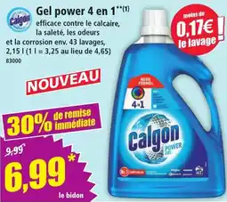 Norma Calgon Gel power 4 en 1 offre