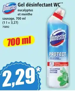 Norma Domestos Gel désinfectant WC offre