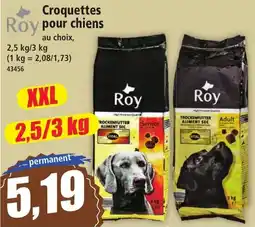 Norma Roy Croquettes pour chiens offre