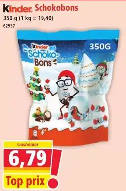 Norma Kinder Schokobons offre