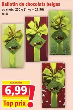 Norma Ballotin de chocolats belges offre