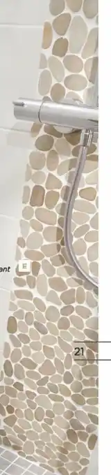 Bricomarché Mosaique Galet Rectifiee offre