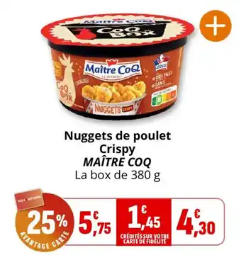 MAÎTRE COQ Nuggets de poulet
