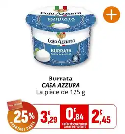 Coccinelle Express CASA AZZURRA Burrata offre