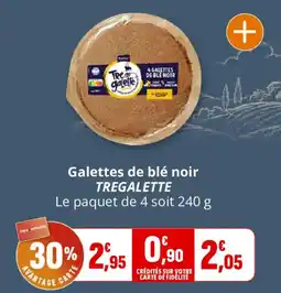 Coccinelle Express TREGALETTE Galettes de blé noir offre