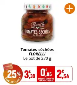Coccinelle Express FLORELLI Tomates séchées offre