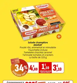 Coccinelle Express DAUNAT Salade champêtre offre
