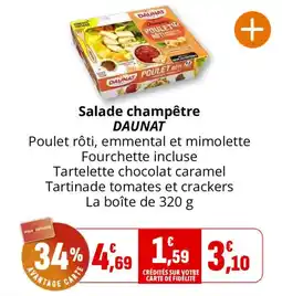 Coccinelle Express DAUNAT Salade champêtre offre