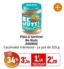 Coccinelle Express ANDROS Be Nuts Cacahuète offre
