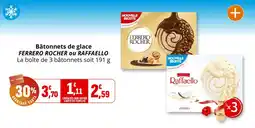 Coccinelle Supermarché FERRERO Bâtonnets de glace offre