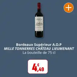 Coccinelle Supermarché MILLE TONNERRES CHÂTEAU LIEUMENANT offre