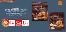 Coccinelle Supermarché Les Délices de Belle France Petits sablés offre