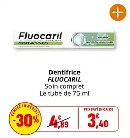 Coccinelle Supermarché Fluocaril Dentifrice offre