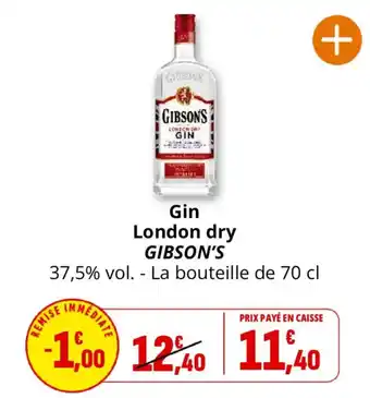 GIBSON'S Gin London dry