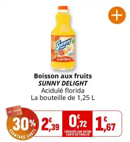 Coccinelle Express SUNNY DELIGHT Boisson aux fruits offre