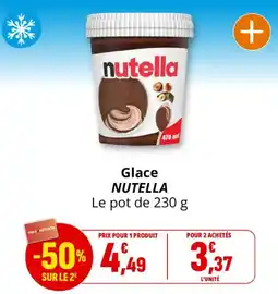 Coccinelle Express Nutella Glace offre