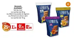 Coccinelle Express ELEPHANT Bretzels offre