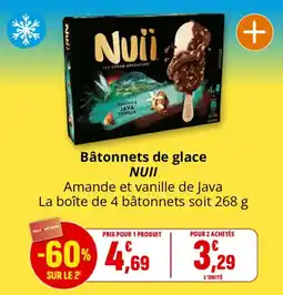 Coccinelle Express NuII Bâtonnets de glace offre