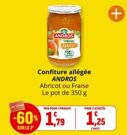 Coccinelle Express ANDROS Confiture allégée offre