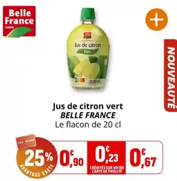 Coccinelle Express Belle France Jus de citron vert offre