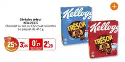 Coccinelle Supermarché Kellogg's Céréales trésor offre