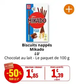Coccinelle Express LU Biscuits nappés Mikado offre