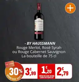 Coccinelle Supermarché BY HAUSSMANN Rouge Merlot offre