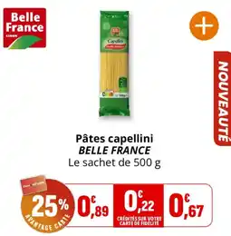Coccinelle Express Belle France Pâtes capellini offre