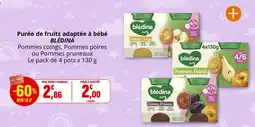 Coccinelle Express Blédina Purée de fruits offre