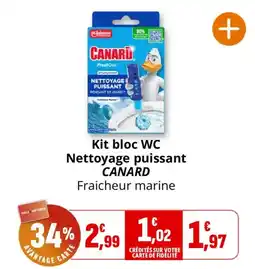 Coccinelle Express CANARD Kit bloc WC offre