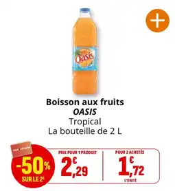 Coccinelle Express Oasis Boisson aux fruits offre