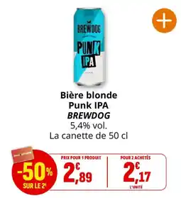 Coccinelle Express BREWDOG Punk IPA offre