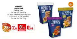 Coccinelle Supermarché ELEPHANT Bretzels offre