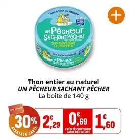 Coccinelle Supermarché UN PÊCHEUR SACHANT PÊCHER offre