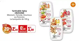 Coccinelle Supermarché CRUSCANA Tartinable Spicy offre