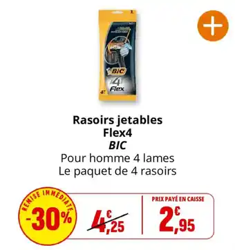 BIC Rasoirs jetables Flex4